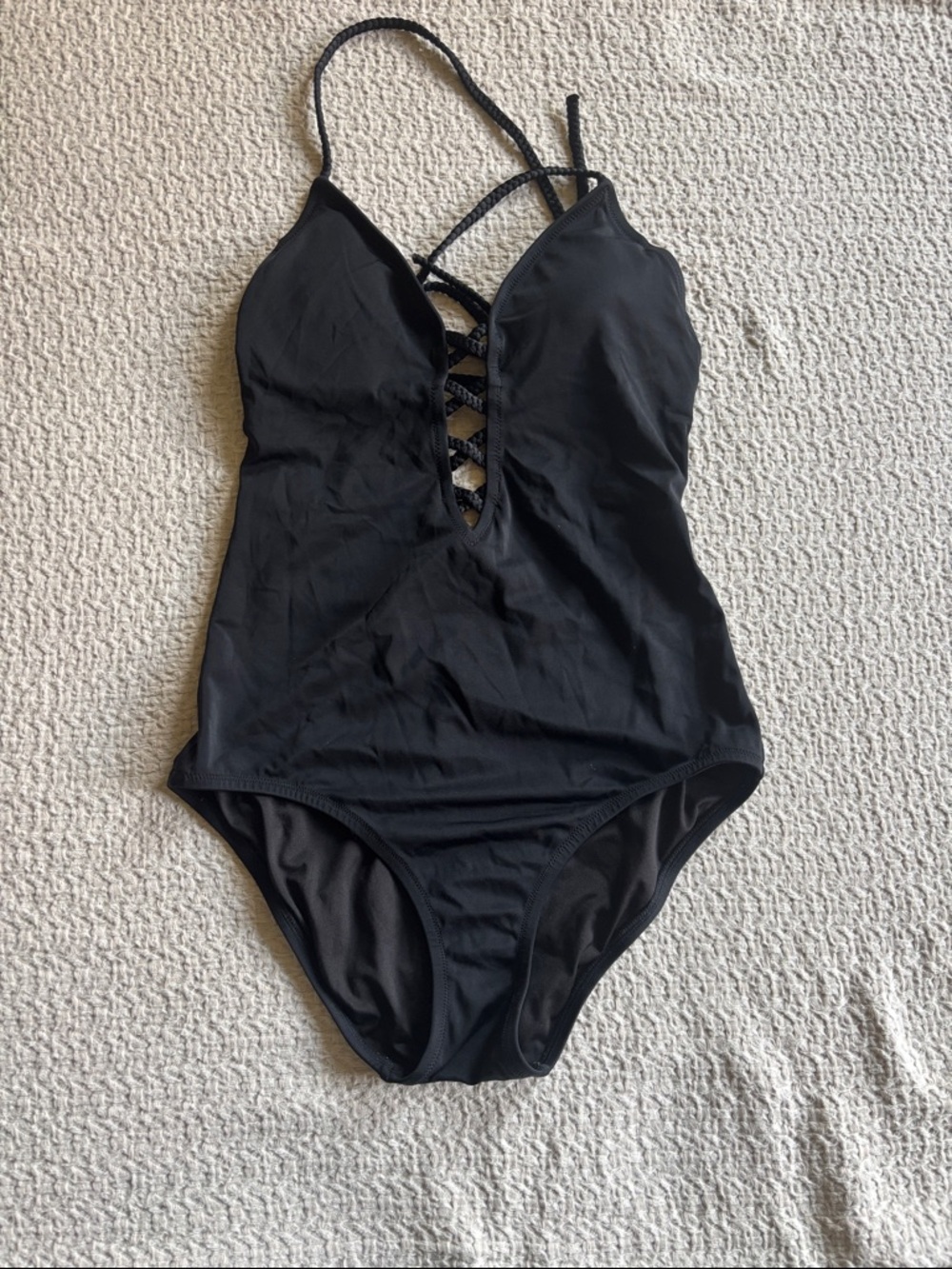 Victoria's Secret Black One-Piece Swimwear